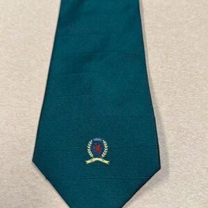 Vintage Tommy Hilfiger green striped tie